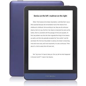 Meebook E-Reader M6 | 6' Eink Carta Screen 300PPI | Verstelbaar slim licht | Android 11 | Ouad Core Processor | Audioboeken|Ondersteuning Google Play Store | 3GB+32GB opslag | Micro-SD Slot | Paars