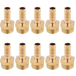 Messing Winterklaar Adapter Blowout 1/4in Snelkoppeling 3/4in GHT Draad Tuinirrigatie voor RV Jachten (Vrouwelijk