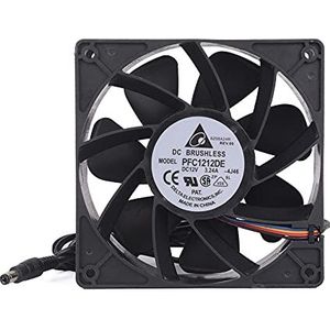Server boost fan PFC1212DE 12CM 12038 12V 4.80A car chassis cooling fan