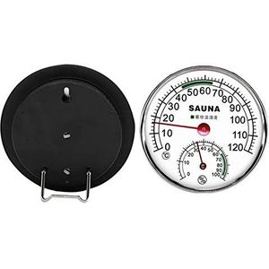 Thermometer hygrometer Muurthermometer Hygrometer Analoge Vochtigheid Temperatuur Monitor Gauge Sauna Room Stangding Hanging Thermometer Hygrometer Thermometer hygrometer voor binnen