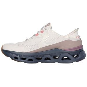Skechers Glide-Step Atlus Hands Free Slip-ins Sneakers voor dames, Ntgy Natuur Grijs, 35 EU