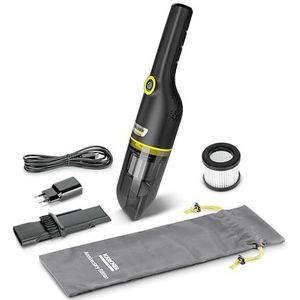 Kärcher accu-handstofzuiger CVH Anniversary Edition, compacte en lichtgewicht kruimelzuiger voor snel gebruik met 20 minuten looptijd, HEPA-filter, USB-C oplaadfunctie