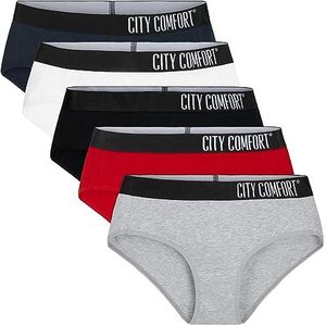 Onderbroeken voor dames - Multipack van 5 tieners damesondergoed, katoenrijke slips elastische taille comfortabel ademend - S-2XL, Meerkleurig, S