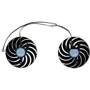2 stuks FD9015U12S, grafische kaartventilator, voor Sapphire RX 6700 6700XT XT PULSE, videokaartkoeling FDC10H12D9-C