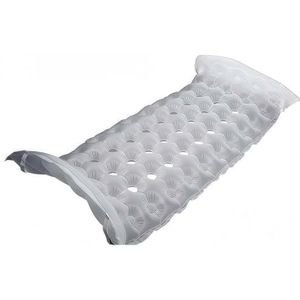 TAUIANE Anti Bedsore Mattress & Pressure Ulcer Prevention Cushion, Manual Inflatable Design with Air Holes, for Bedridden Patients, Post-Surgery Recovery & Home Care,White pvc,without Handle
