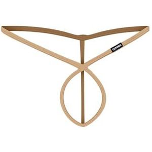 Sp4Ndex By Cut4Men Gekruiste string, goud zand, L/XL