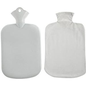 DieffematicRSD Warmwaterkruik Water Injection Hot Water Bag Knitted Cloth Cover Water-filled Hand Warmer Convenient Hand Warmer Bag (Color : Gray)