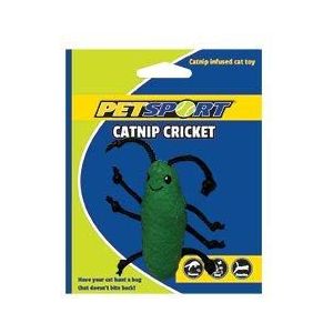 Petsport Kattenkruid cricket groen speelgoed