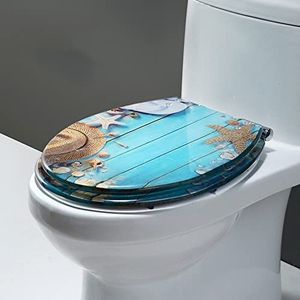 Benkstein® Wc Deksel, Antibacterieel, Bedrukt, Van Duroplast Met Snelsluitfunctie En Softclose Mechanisme Afneembare Bril Donker Drijfhout 2533014661 Benkstein® Wc Deksel, Antibacterieel, Bedrukt, Van Duroplast Met Snelsluitfunctie En Softclose Mechanisme Afneembare Bril Donker Drijfhout 2533014661