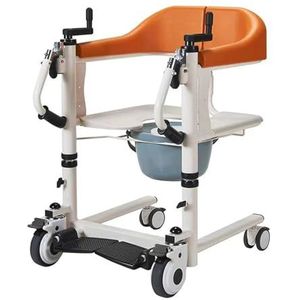 Hgoubyk Rolstoellift, transferhulpmiddelen, multifunctionele handschakelmachine, huishoudelijke shift-stoel, verpleegcommode stoel voor ouderen en patiënten