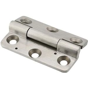 Scharnieren van roestvrij staal, Plat opvouwbaar, zwaar belastbaar scharnier for industriële machines, roestvrij staal 304
