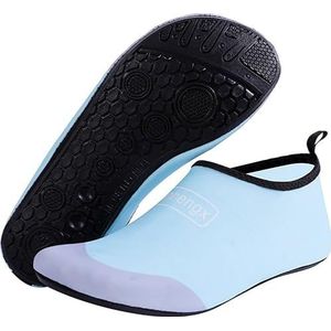 Waterschoenen for dames en heren, instappers for blote voeten, aqua yogasokken for zwemmen, zwembad, strand, surfen, rivier(9,M-2 pair)