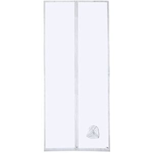 HOOMEE Deurafdichting voor Mobiele Airconditioners, Betere Koeling, Lager Energieverbruik, Heteluchtstop met Ritssluiting, voor Draagbare Airco en Droger, 100x210cm