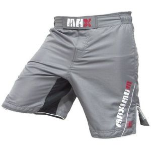 Sanguine Shorts voor vechtsporten zoals MMA, kooivechten, worstelen, kickboksen, gymbroek, Grijs, S