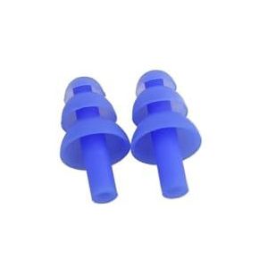 1/2/5/10/20 Paar Zachte Siliconen Oordopjes Waterdichte Zwemmen Oordoppen Herbruikbare Ruisonderdrukking Slapen Oordopjes met Doos (5 paar)