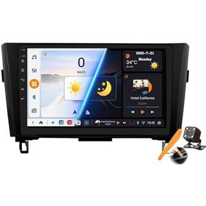 M6 pro2,YLOXFW Android 15.0 Autostereo Vervanging voor X-Trail 3/Rogue/Qashqai 2 2014-2018 Radio GPS Sat Navi 10'' Cartablet Multimedia Video Player FM BT Ontvanger