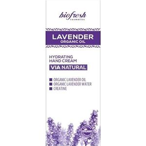 Biofresh cosmetics Via Natural Lavendel - handcrème met lavendelolie