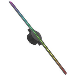 Hologram-ventilator, 3D holografische projectie met het blote oog – ultradunne LED-ventilator for verbluffende luchtreclame