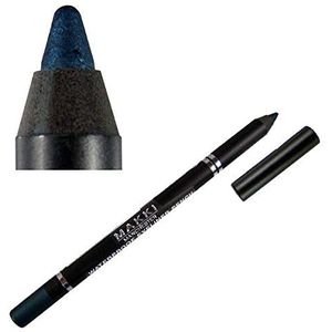 Makki Glide Waterbestendige eyeliner langhoudend 06 glitterend houtskool blauw