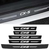 Auto Dorpelbeschermers - Voor Mazda CX5 CX-5 2000-2024 - Waterdichte Antislip Anti-kras Instaplijsten