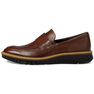 ECCO St.1 Hybrid Penny instappers voor heren, Cognac, 7/7.5 UK