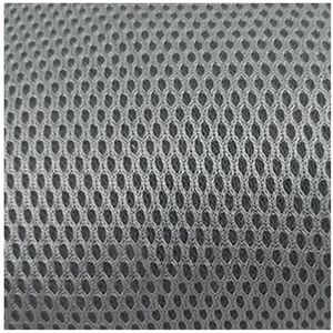 Luidsprekerstof mesh-stof, luidsprekermesh-stof, geluidsabsorberend net, stereo Gille-stof (DARK GREY)