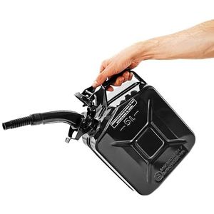 BW - Brandstof Jerrycan - Zwart - 5 Liter - TÜV-getest en UN-goedgekeurd