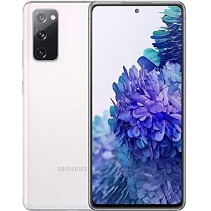 SAMSUNG Galaxy S20 Fan Edition SM-G780F Dual-SIM 128GB Factory Unlocked 4G/LTE Smartphone (Cloud White) - internationale versie