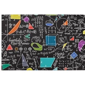 Puzzels, Legpuzzels Volwassenen Uitdagende Puzzel 1000 stuks Foto puzzel houten, Kleurrijke wiskundige vergelijkingen