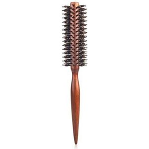 Anti-statische haren haar ronde borstel kapper styling tools plagen borstel voor haar krullend kam haarborstel (maat: S)