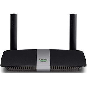 Linksys EA6350 draadloze router Gigabit Ethernet Dual-band (2.4 GHz / 5 GHz) Zwart