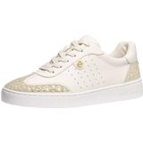 Michael Kors - Scotty Lace Up - Nette Schoenen - Crème - Leren Bovenwerk