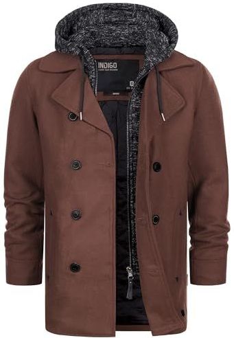 INDICODE JEANS Tussenjas 'Cliff Jacke'  sepia