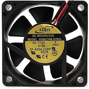 ADDA 6cm AD0612HB-D70GL DC12V 0.13A 60 * 60 * 15mm computer case cooling fan