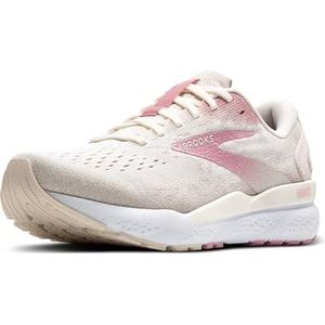 Brooks Ghost 16 sneakers voor dames, 42,5 EU, Kokosnoot Zephyr White, 42.5 EU