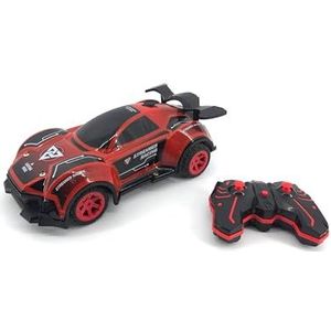 RC Auto - Streamer Car - Rood - 1:16 - Met Licht en Fog