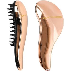 Tangle Teaser Haarborstel Vrouwen - Ontwarren Haarborstel Vrouwen Heren Haarborstel Ontklitter Haarborstel voor Meisjes Jongens Kinderen Peuters Borstel Haar Nat, Krullend Haar (Rosegoud)