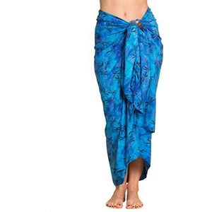 PANASIAM Sarong B003 Blue tones, L