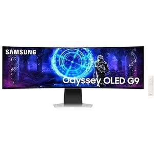 Samsung S49DG954SU PC-monitor 124,5 cm [49] 5120 x 1440 pixels Dual QHD OLED Zilver (AMUNG 49IN ODYSSEY G95SD OLED GAM)