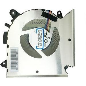 Laptop CPU-koelventilatoren voor MSI GF63 8RC 8RD MS-16R1 MS-16R2 PC Gaming-koelventilator PABD08008SH N413 E322500300A