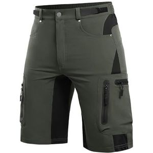 ALLY MTB broek heren fietsbroek, mountainbike fietsbroek heren kort, outdoor sport fietsbroek heren shorts