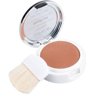 Impala blush poeder met spiegel en kwast 10 Roze bruin