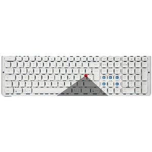Toetsenschaar voor Logitech MX key S-toetsenbord, Russisch, Brazilië, Spanje(Series-5 white GR)