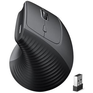 UGREEN 2.4G Muis Draadloze Verticale Ergonomische Muis voor Windows/Mac OS uzw, 1000/1600/2000/4000 DPI, 6 knoppen