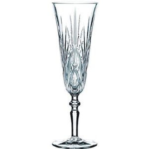 Spiegelau & Nachtmann 6-delige champagneglazenset, kristalglas, 140 ml, Palais, 0092953-0