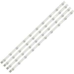 10LEDs LED-achtergrondverlichtingsstrip UE32EH5307K UE32EH5450 UE32EH5007 UE32EH5450W D1GE-320SC1-R2 BN96-21476A 32F-3535LED-40EA(1kit 4pcs)