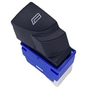 Electric Window Lift Control Main Switch Voor Peugeot Voor Boxer Et FL 2002 2003 2004 2005 2006 Elektrische Raam Schakelaar Glasheffer Knop(Blauw)