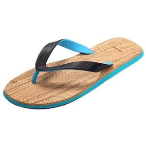 Doucheschoenen, Antislip sportsandalen for heren - Zomerstrandslippers for buiten(Blue,40 EU)