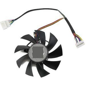75MM 7Pin FD8015U12D GTX1660 RX5700 RX5700XT voor ASUS voor GTX 1660Ti 1660super RX 5700 XT TUF X3 OC grafische koelventilator(C-Fan)