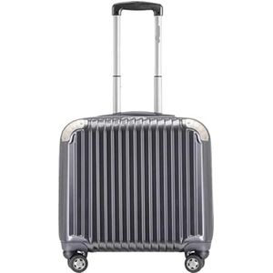 Bagage Hardside Uitbreidbare Spinnerwielbagage, TSA-sloten Lichtgewicht Koffers Met Wielen Trolley Koffer (Color : A, Size : 18in)